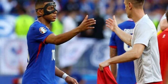 Football Soccer Mbappe breaks Euro drought but France still lack cutting