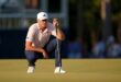 Golf Golf Swede Aberg under pressure in US Open third round