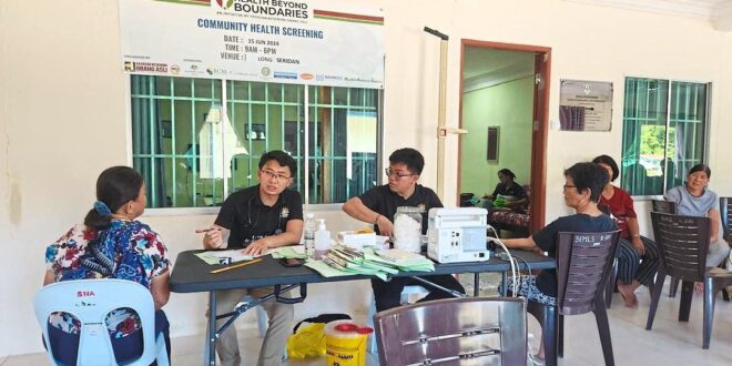 Group takes healthcare to longhouses in Sarawak