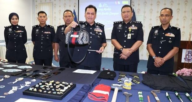 KL cops bust foreign burglary gang behind RM7mil heist in