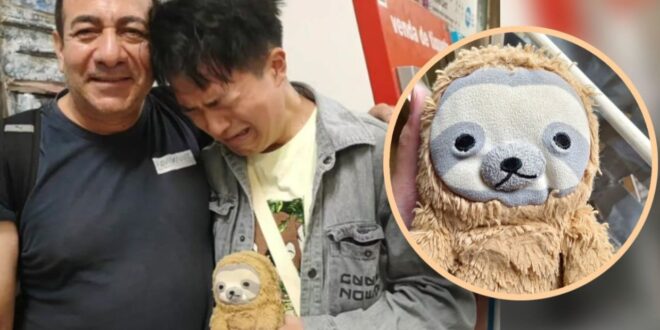 Lost and found comfort toy tale of distraught China tourist