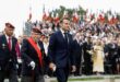 Macron pays tribute to civilian victims of D Day bombings in