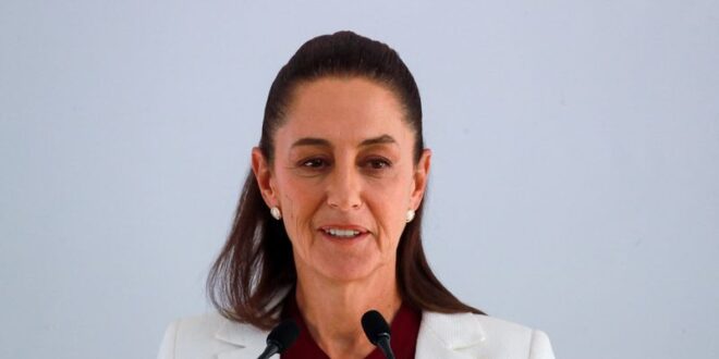 Mexicos Sheinbaum says polls show support for judicial reform