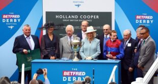 Other Sports Horse racing Favourite City of Troy wins Epsom Derby