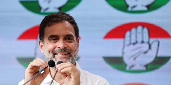 Ridiculed for a decade Indias Rahul Gandhi slows Modi juggernaut