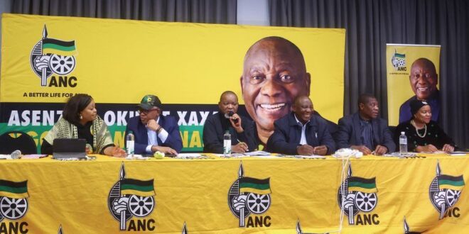 South Africas ANC meets to decide on preferred coalition partners