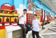 Students murals on cultural heritage brighten up 3rd Mile Jalan