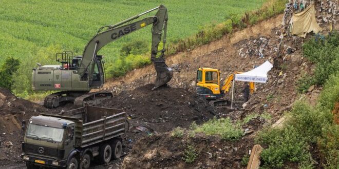 Ten war victims found in mass grave at Croatian garbage