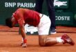Tennis Tennis Djokovic unsure about French Open quarter finals after knee injury