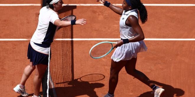 Tennis Tennis Spirited Gauff overpowers Jabeur to reach French Open semis