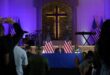 Trump visits Detroit church in bid to court Black voters