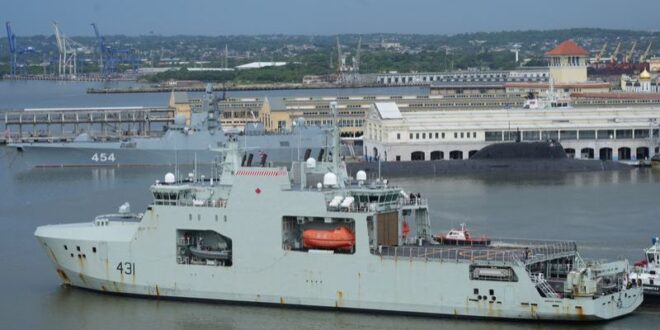 US attack sub Canada navy patrol ship arrive in Cuba