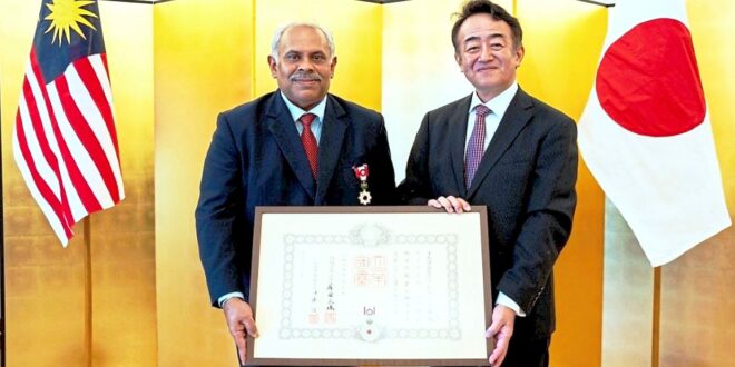 UTM professor receives prestigious Japanese award