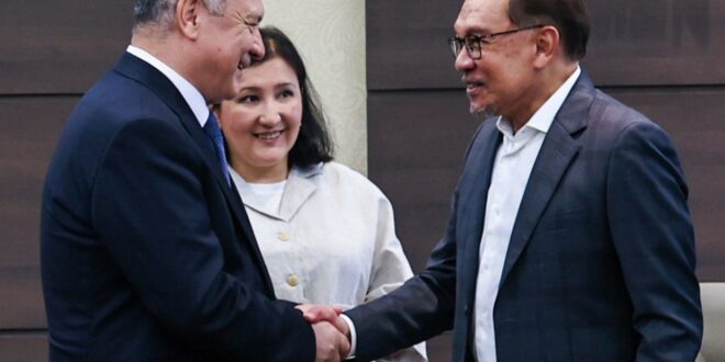 Anwar receives courtesy call from Speaker of Uzbekistan legislative chamber