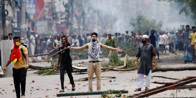 Bangladesh army enforces curfew as students led protests spiral