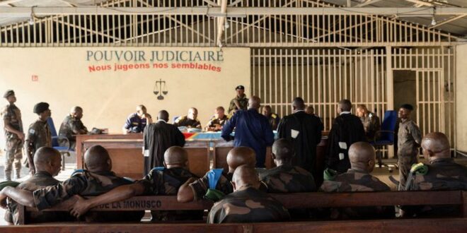 DR Congo soldiers sentenced to death for fleeing battle