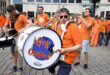 Football Soccer Dortmund turns orange as Dutch fans stream across the