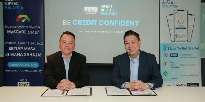 MYEG and Credit Bureau Malaysia team up for self check credit