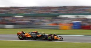 Motorsport Motor racing Norris alongside Verstappen with Mercedes in his sights