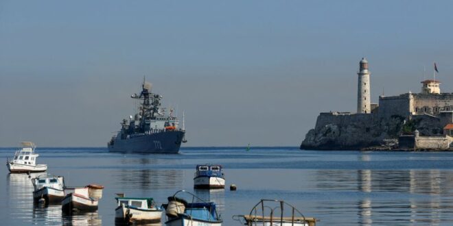 Russian warships make routine visit to Cuba