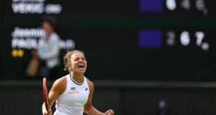 Tennis Tennis Comeback queen Krejcikova books Wimbledon final with effervescent Paolini