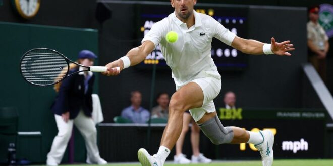 Tennis Tennis Djokovic overcomes slow start to ease past Popyrin