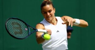Tennis Tennis Sakkari says 25 players in hunt for Wimbledon title