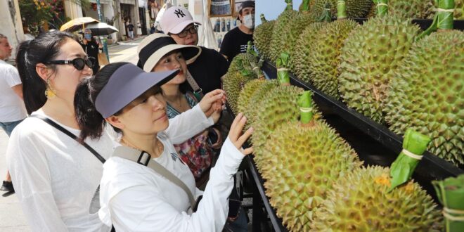 Vast and eager market for durians in China says Mohamad