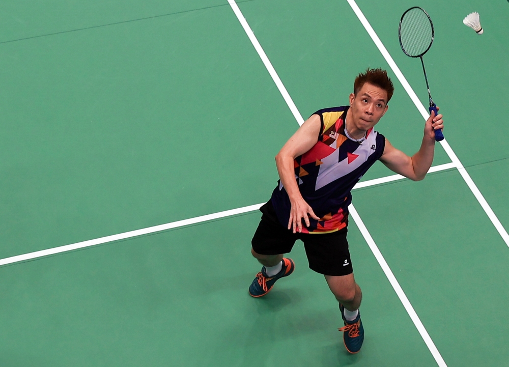 National para badminton champion Cheah Liek Hou is aiming for the top prize in Paris. — Bernama file pic