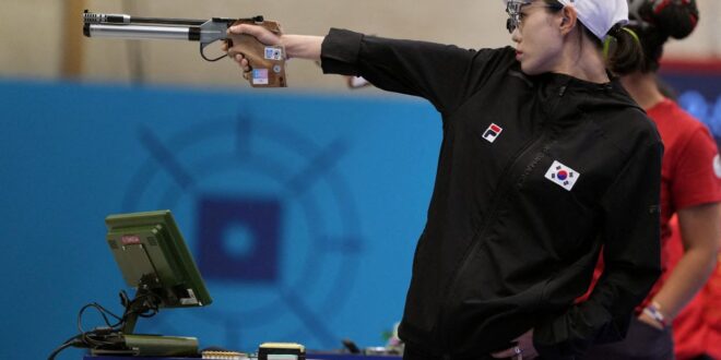 This South Korean sharpshooter won a silver medal Then Elon