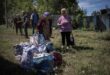 Ukraine volunteers evacuate residents near Russias embattled Kursk region