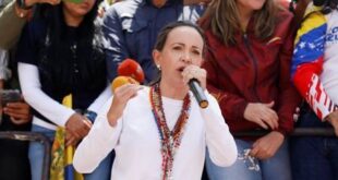 Venezuelas Machado says Maduro relying on military to stay in