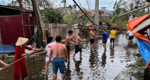 Floods inundate north Vietnam as Typhoon Yagi death toll climbs