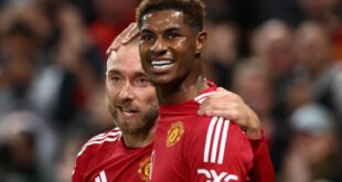 Is Eriksen finished Man United held at home 1 1 by