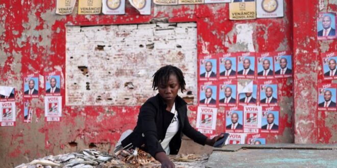 Mozambique votes in tense election likely to see ruling party