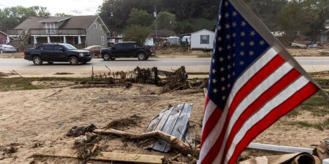 US officials struggle to quash Hurricane Helene conspiracy theories