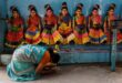 In her Indian grandfathers village residents pray for Kamala Harris