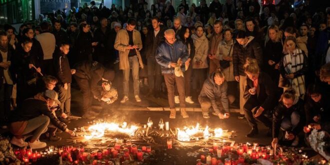 Serbian protesters clash with police over train station disaster