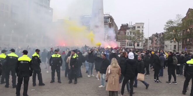 The buildup to attacks on Israeli football supporters in Amsterdam